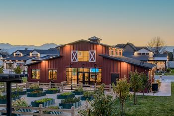 Clubhouse exterior view